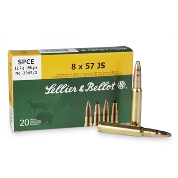 SELLIER&BELLOT 8×57 JS SPCE 12,7G GOLYÓS LŐSZER