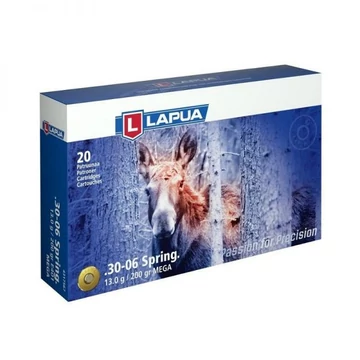 LAPUA .30-06 SPRING MEGA 13G, 200GR GOLYÓS LŐSZER