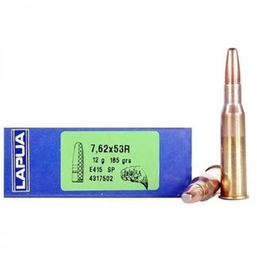 LAPUA 7,62X53R MEGA 12G, 185GR GOLYÓS LŐSZER