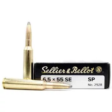 SELLIER&BELLOT 6,5×55 SE SP 9,1G GOLYÓS LŐSZER