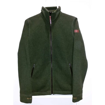 AIGLE NEW VALEFLEECE KÖTÖTT HATÁSÚ CIPZÁRAS POLÁRKABÁT, ZÖLD 