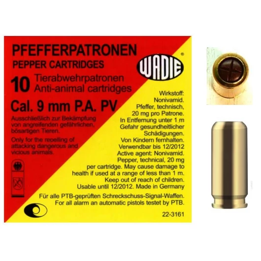 9mm PA PV-Pepper 80mg Wadie