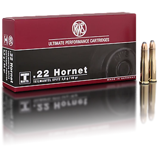 RWS .22 HORNET 3,0 G TML GOLYÓS LŐSZER