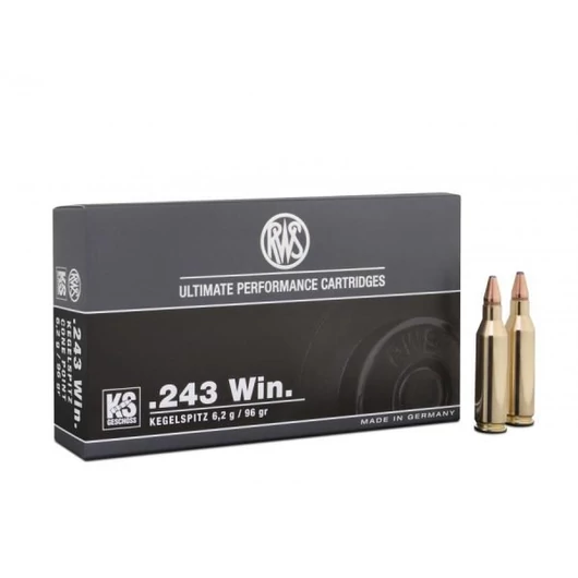 RWS 243WIN KS 6,2G 96GR GOLYÓS LŐSZER