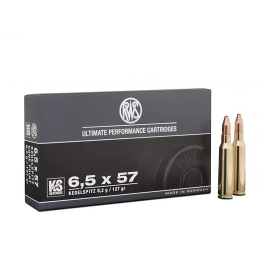 RWS 6,5×57 KS 8,2G 127GR GOLYÓS LŐSZER