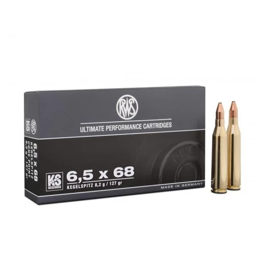RWS 6,5×68 KS 8,2G 127GR GOLYÓS LŐSZER