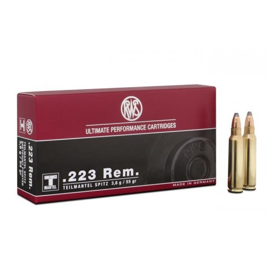 Tms Rws RWS .223 REM TMS 3,6G 55GR GOLYÓS LŐSZER - RWS - Sió-Jagd Vadászbolt