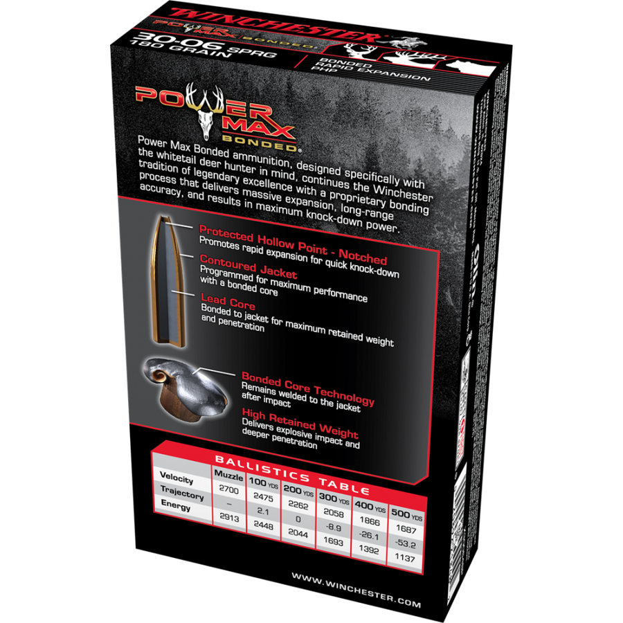 WINCHESTER 3006 SPRG POWER MAX BONDED 11,7G GOLYÓS LŐSZER Winchester